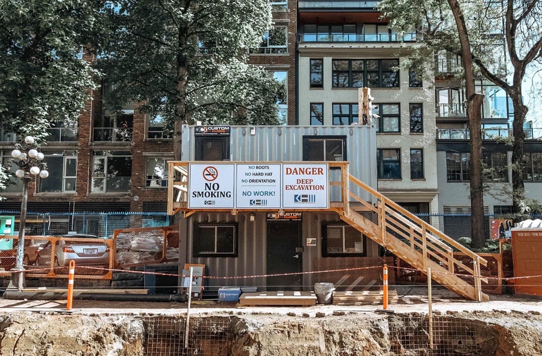 20&rsquo; Office CUBE &ndash; Wood Finished - Backstorage Containers LLC