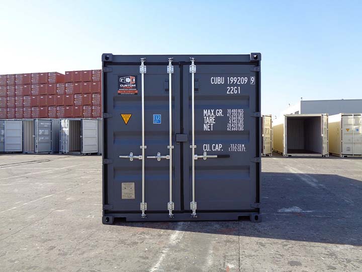 20&prime; New (1-trip) Shipping Container - Backstorage Containers LLC