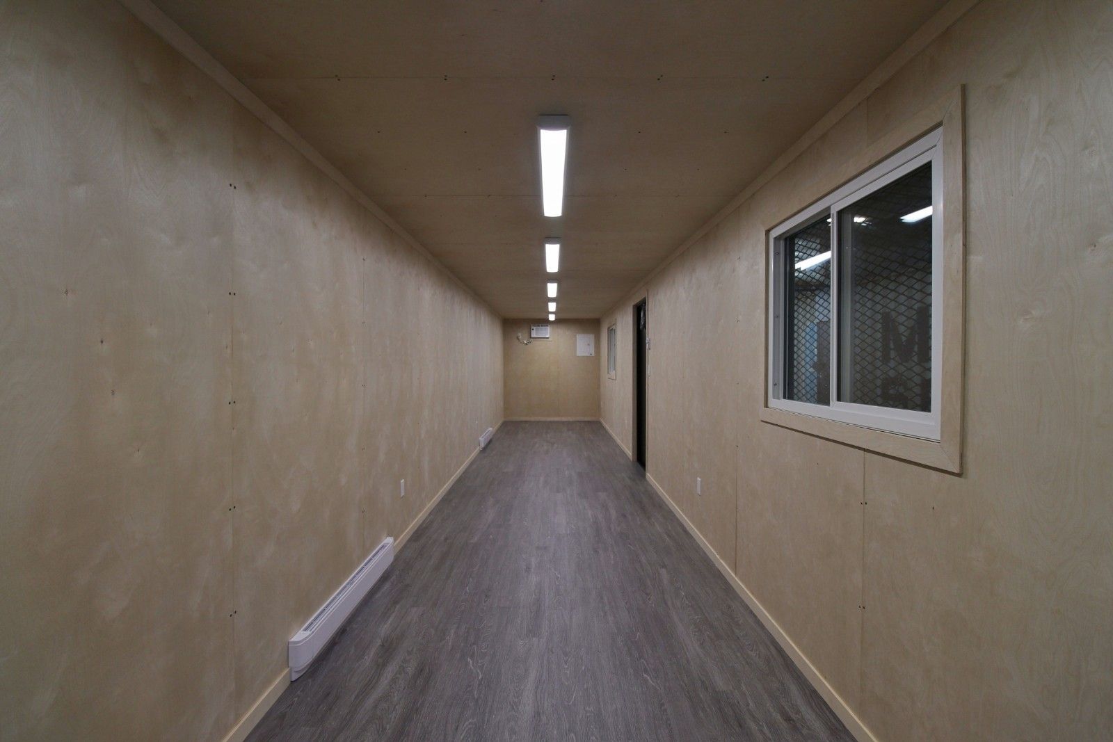 40&rsquo; Office CUBE &ndash; Wood Finished - Backstorage Containers LLC