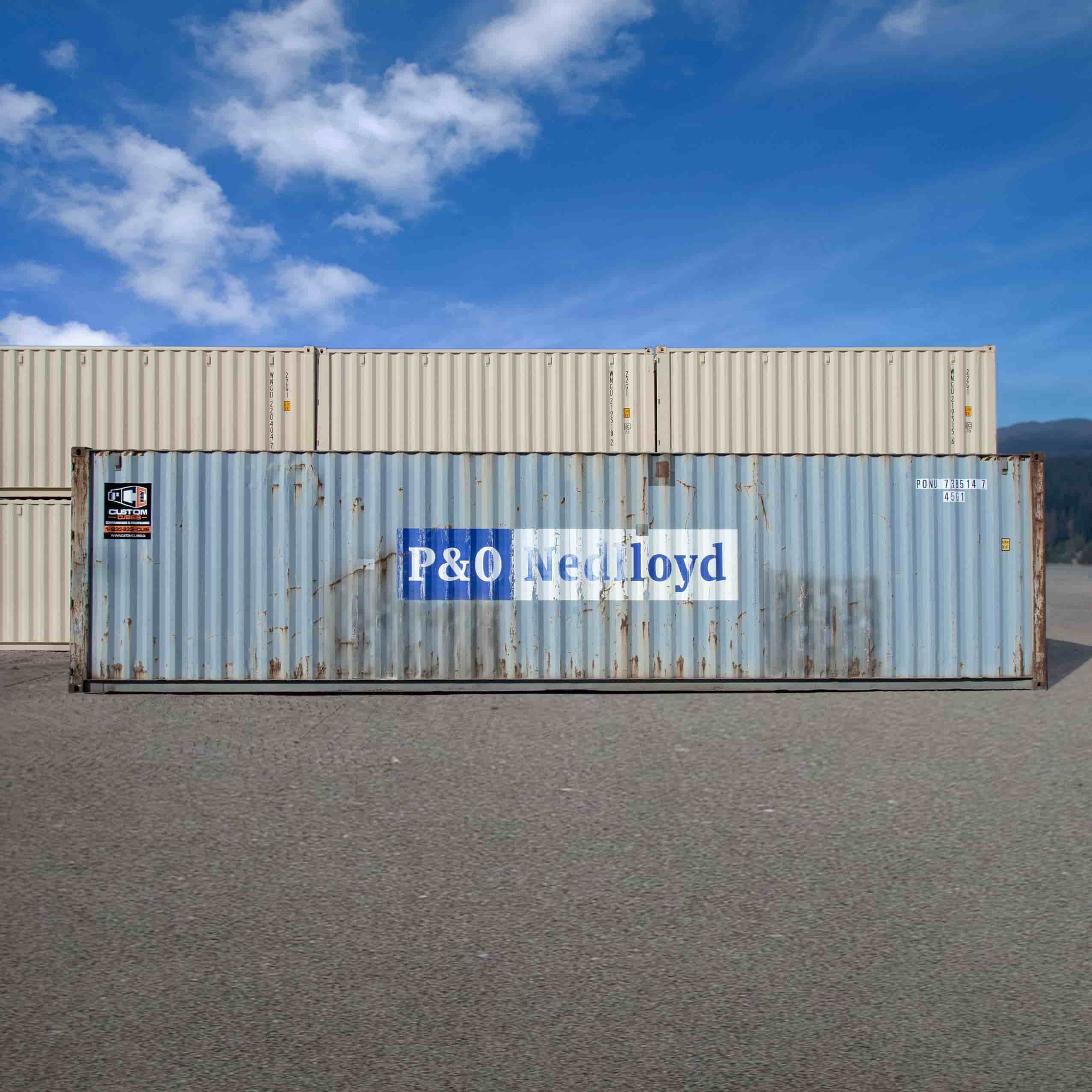 40&rsquo;HC Used Shipping Container - Backstorage Containers LLC