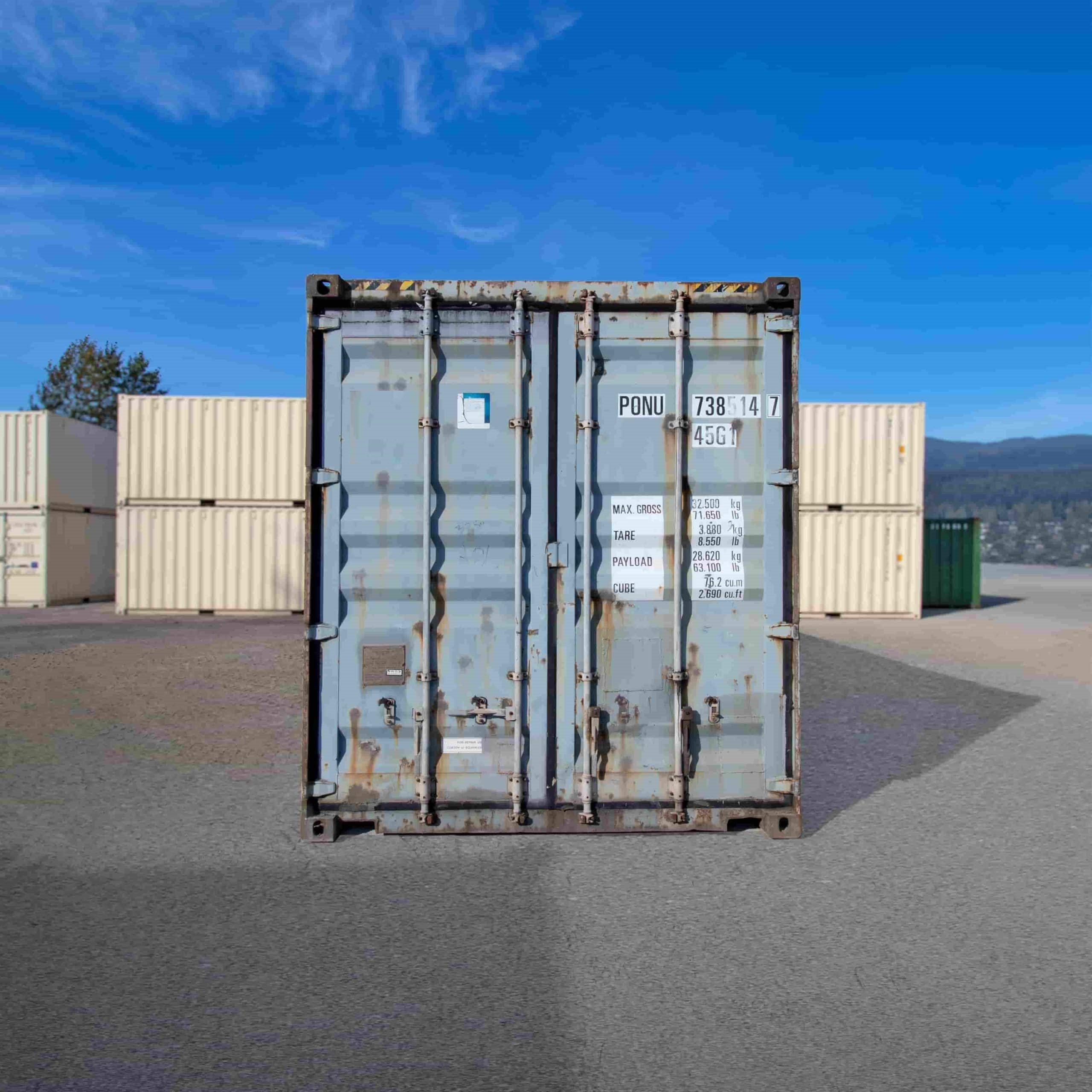 40&rsquo;HC Used Shipping Container - Backstorage Containers LLC