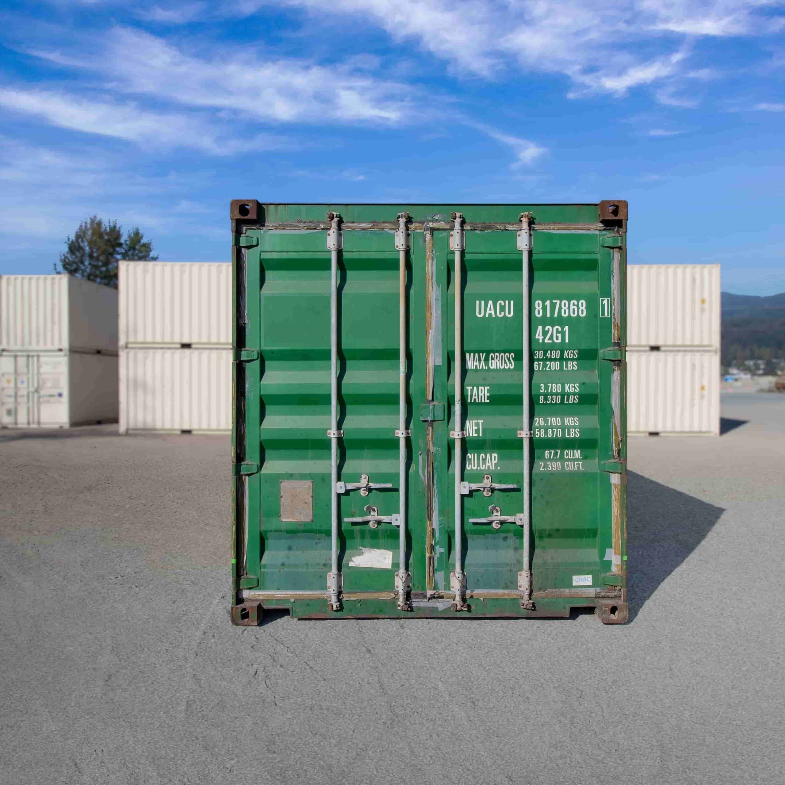 40&prime; Used Shipping Container - Backstorage Containers LLC