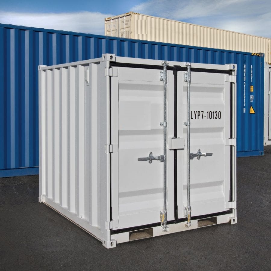 7&prime; &ldquo;MINI CUBE&rdquo; New Shipping Container - Backstorage Containers LLC