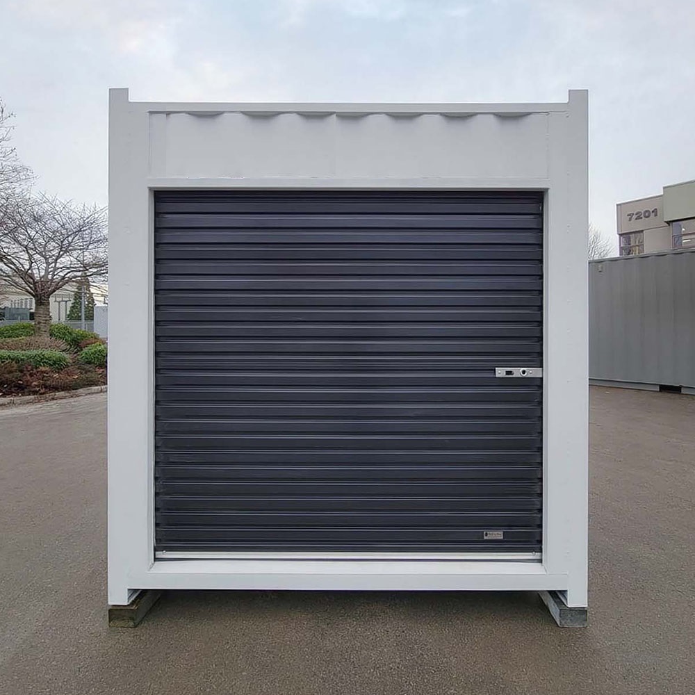 10&rsquo; &ldquo;Cut Down&rdquo; Used Container + Rollup - Backstorage Containers LLC