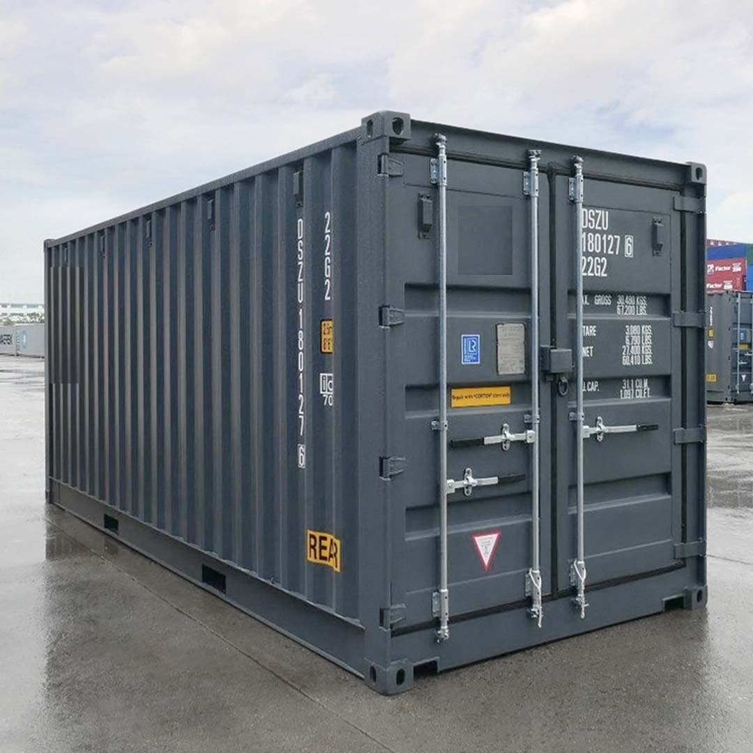 20&rsquo; New (1-trip) &ldquo;Openside&rdquo; Shipping Container - Backstorage Containers LLC