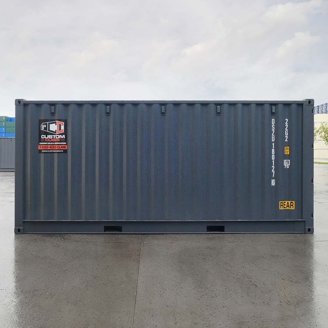 20&rsquo; New (1-trip) &ldquo;Openside&rdquo; Shipping Container - Backstorage Containers LLC
