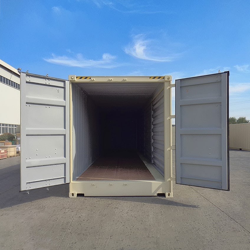 40&rsquo;HC New (1-trip) &ldquo;Openside&rdquo; Shipping Container - Backstorage Containers LLC
