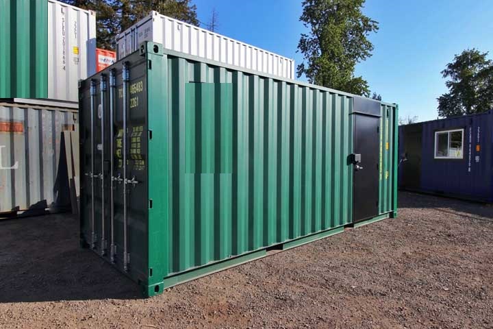 7&prime; Office Container + Storage Locker - Backstorage Containers LLC