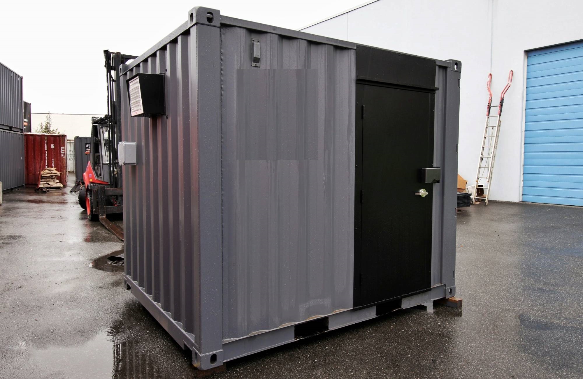 10&rsquo; Office CUBE &ndash; Wood Finished - Backstorage Containers LLC