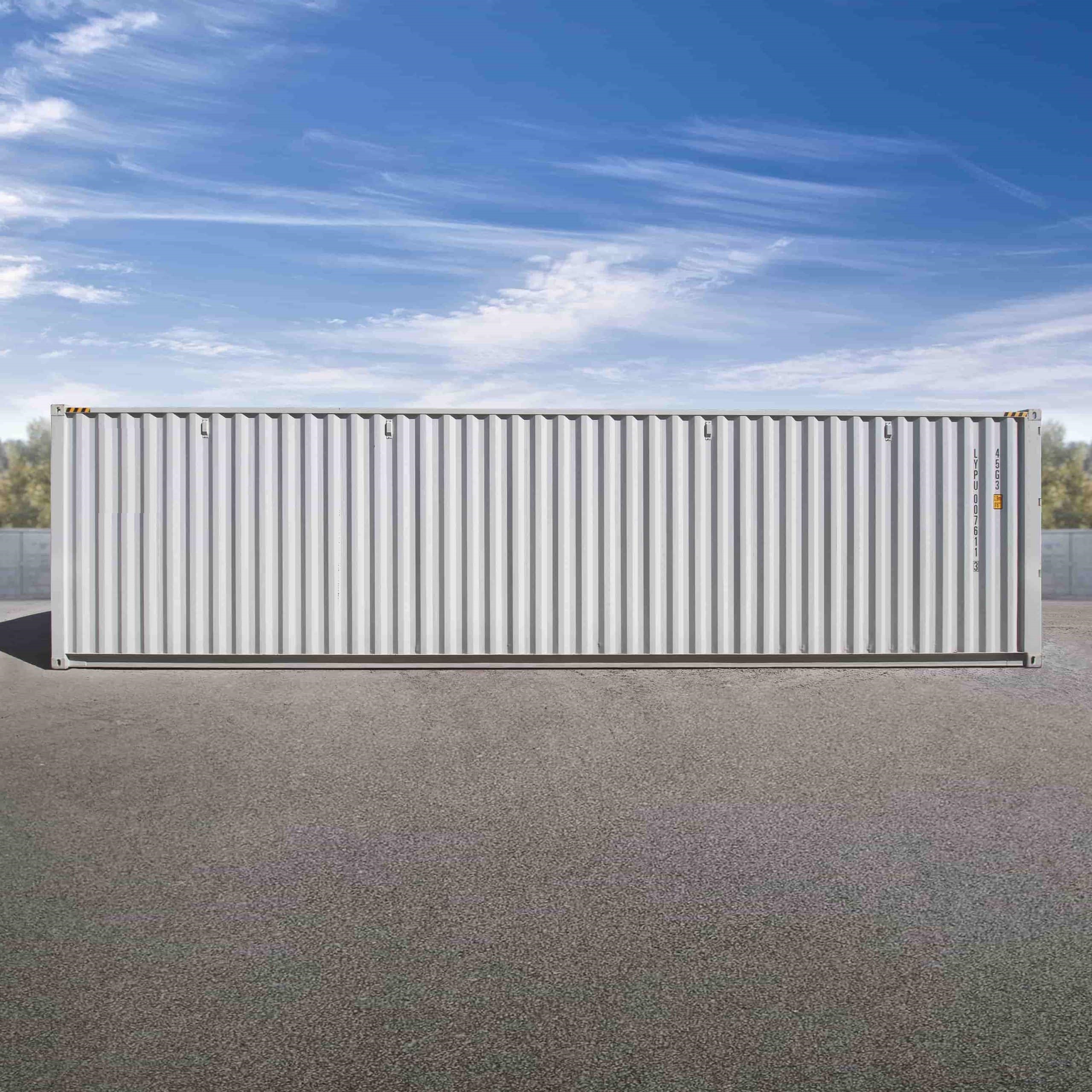 40&rsquo;HC New (1-trip) Shipping Container with 4 x Side Doors - Backstorage Containers LLC