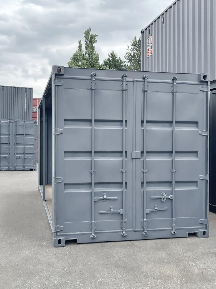 20&rsquo; Used &ldquo;Open Face&rdquo; Shipping Container - Backstorage Containers LLC