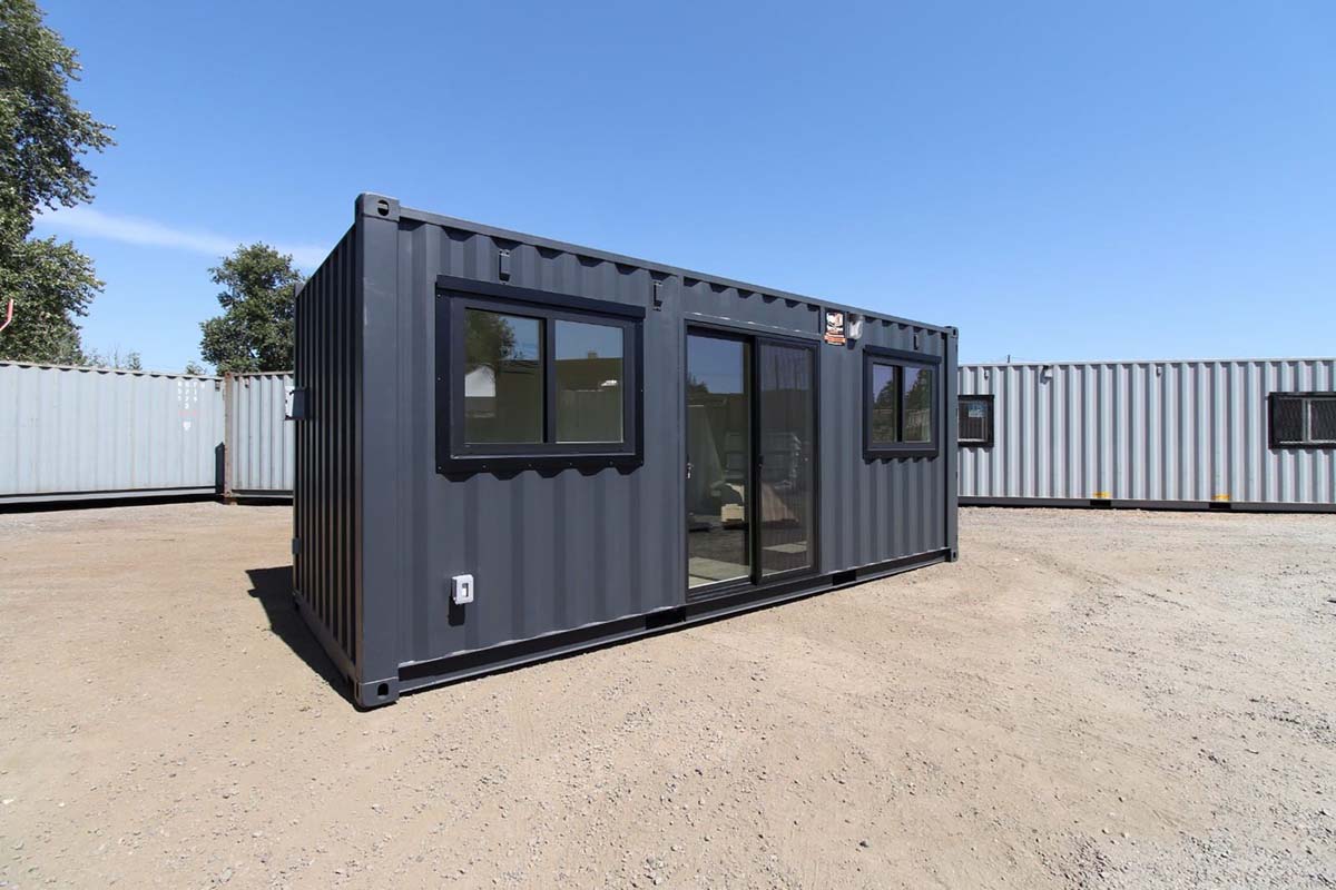 20&rsquo; Sales Office CUBE - Backstorage Containers LLC