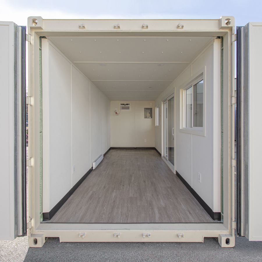 20&rsquo; Sales Office CUBE - Backstorage Containers LLC