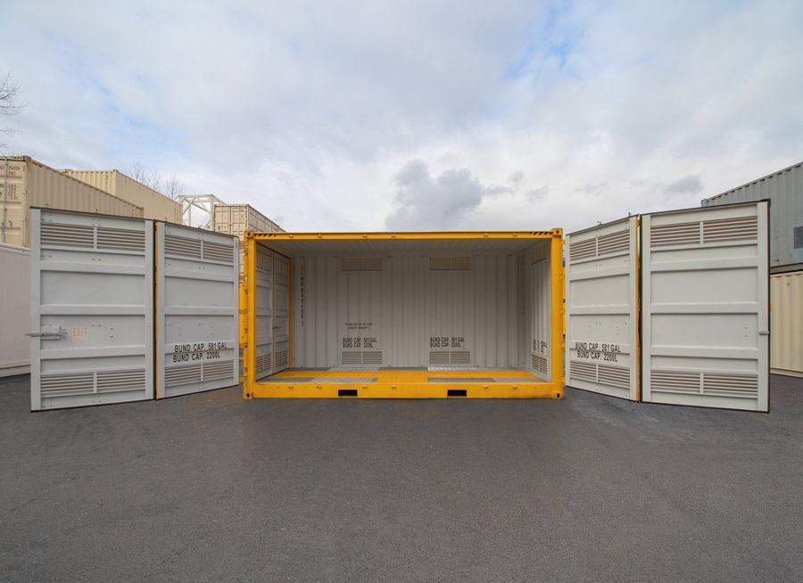 20&rsquo;HC Openside Containment Cube - Backstorage Containers LLC