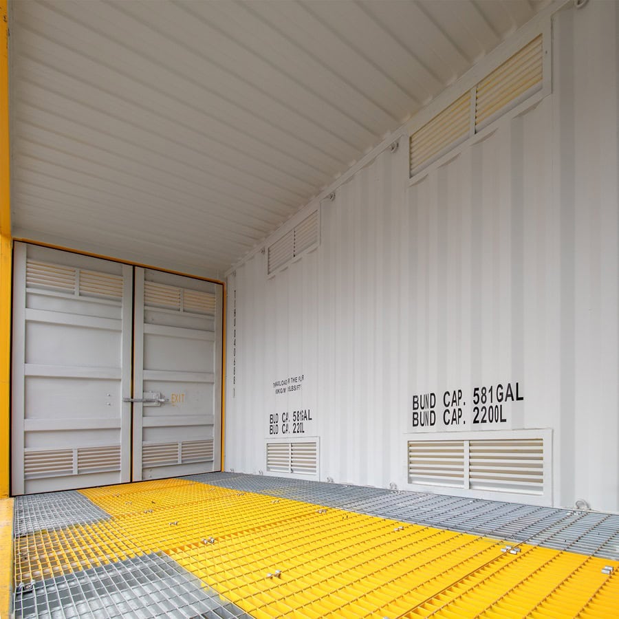 20&rsquo;HC Openside Containment Cube - Backstorage Containers LLC