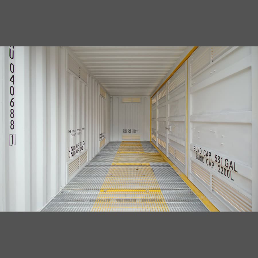 20&rsquo;HC Openside Containment Cube - Backstorage Containers LLC