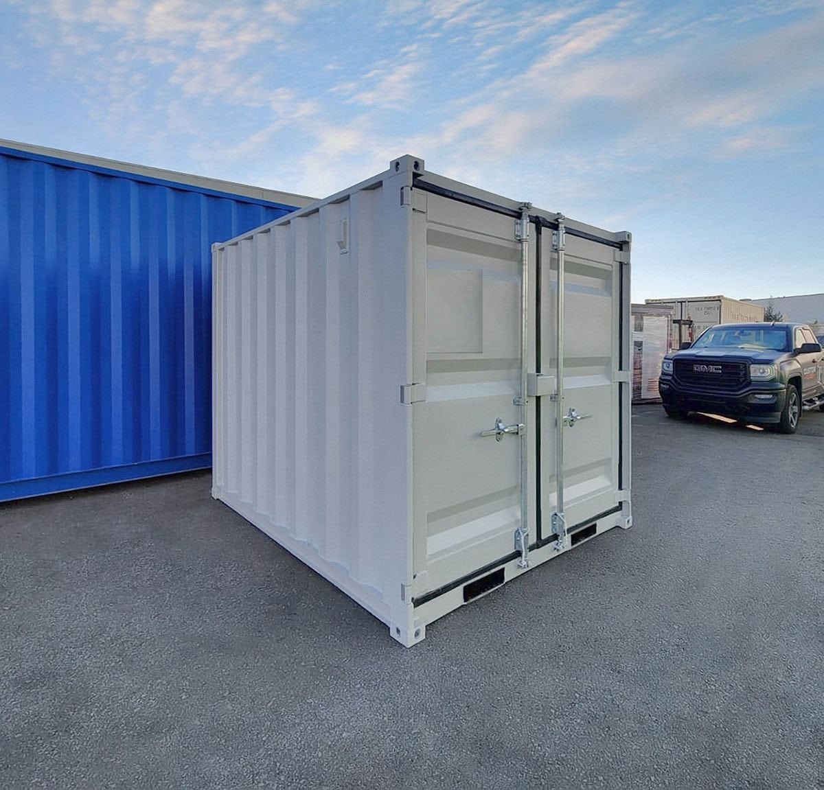 8&rsquo; &ldquo;MINI CUBE&rdquo; New Shipping Container - Backstorage Containers LLC