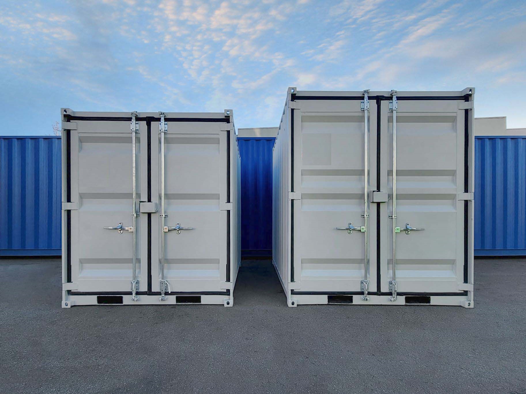 9&rsquo; &ldquo;MINI CUBE&ldquo; New Shipping Container - Backstorage Containers LLC