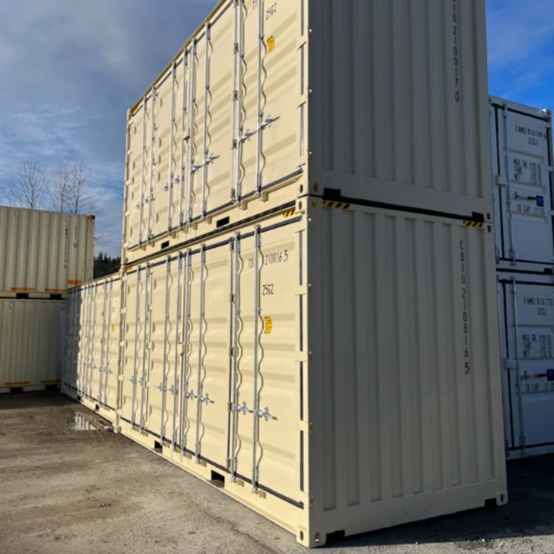 20&rsquo;HC New &ldquo;Openside&rdquo; Shipping Container - Backstorage Containers LLC