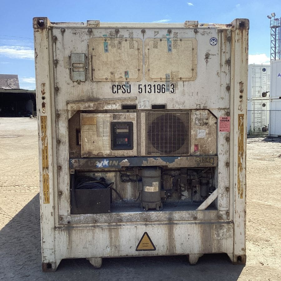 40&rsquo;HC Non-Working Reefer (DMG) - Backstorage Containers LLC