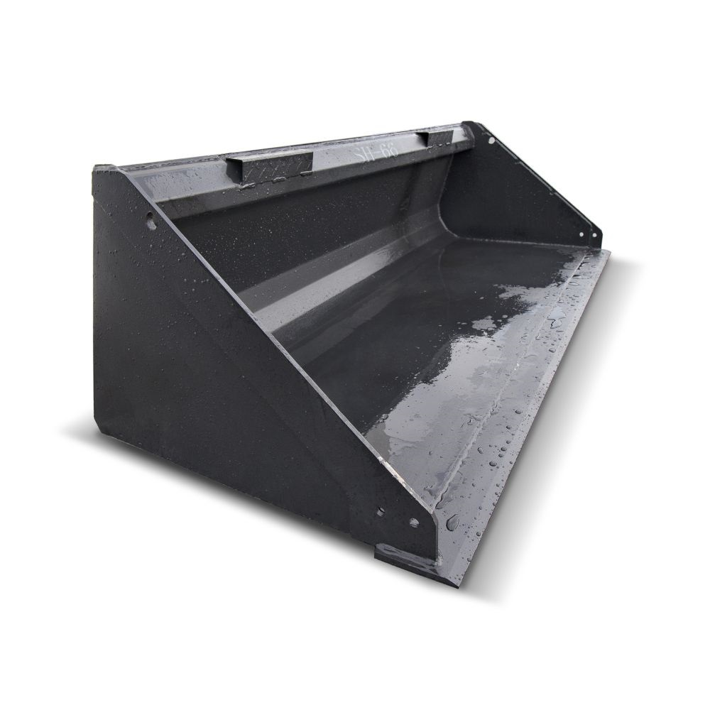 M&B | 66&Prime; Skid Steer Bucket - Backstorage Containers LLC