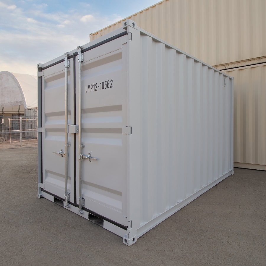 12&prime; &ldquo;MINI CUBE&ldquo; New Shipping Container - Backstorage Containers LLC
