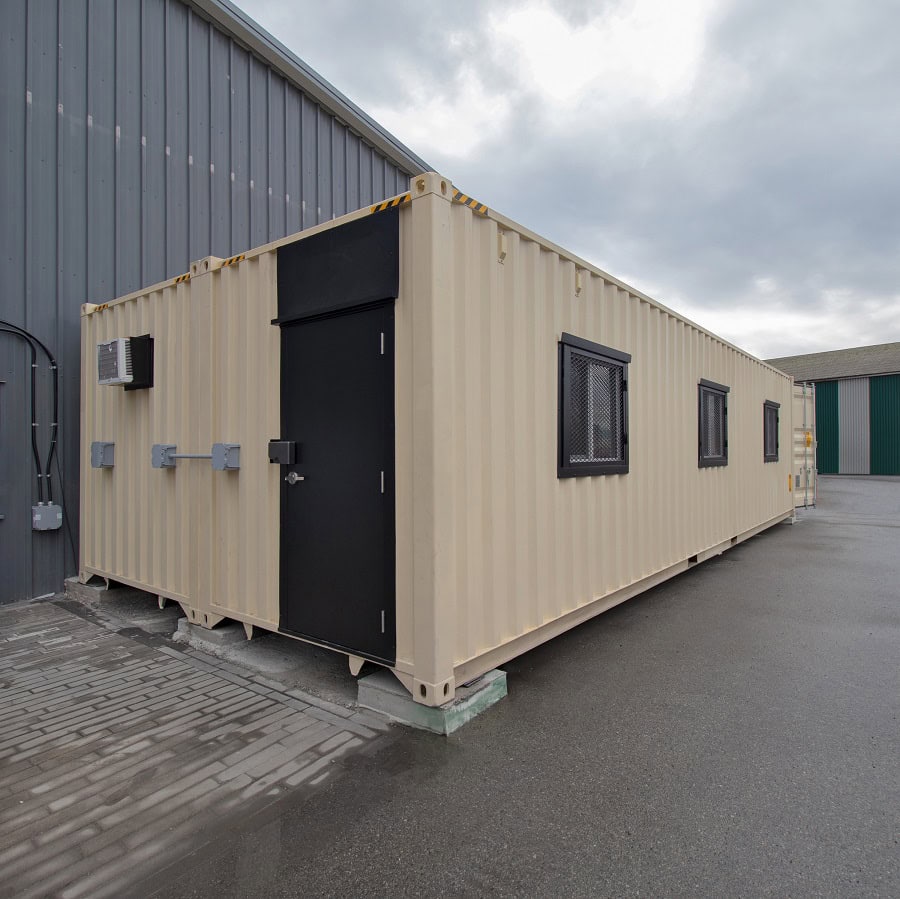 40&rsquo; x 16&rsquo; Extra Wide Site Office - Backstorage Containers LLC