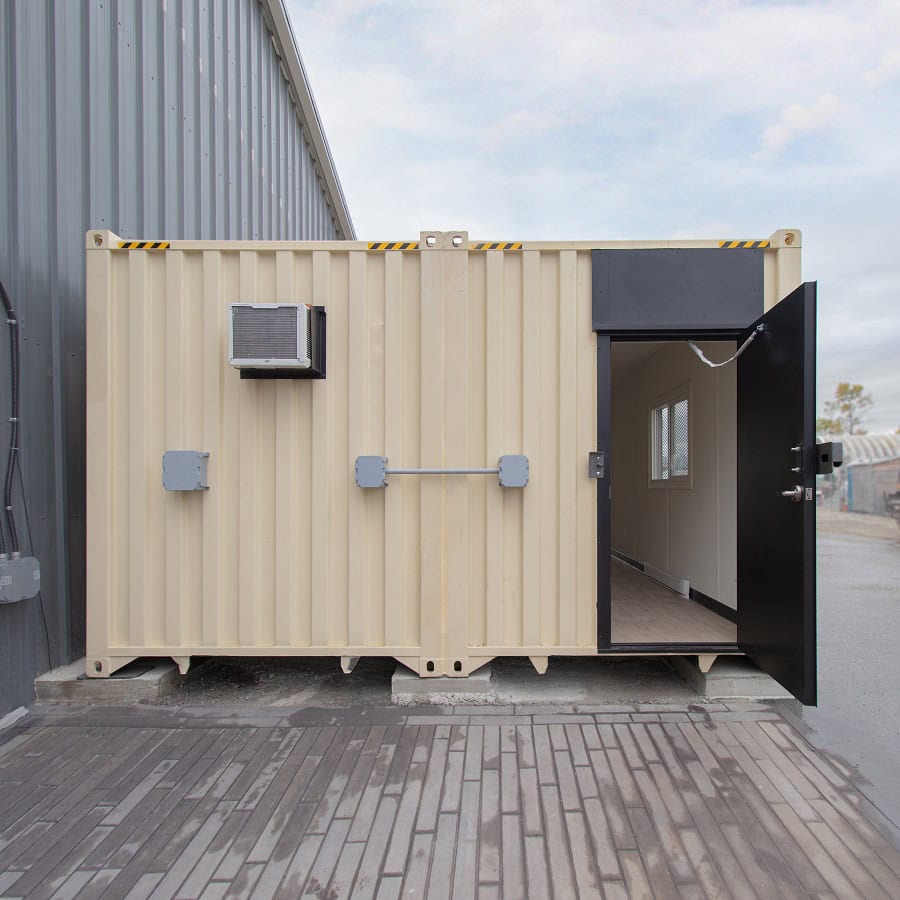 40&rsquo; x 16&rsquo; Extra Wide Site Office - Backstorage Containers LLC