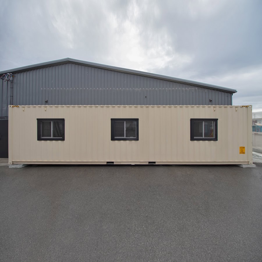 40&rsquo; x 16&rsquo; Extra Wide Site Office - Backstorage Containers LLC