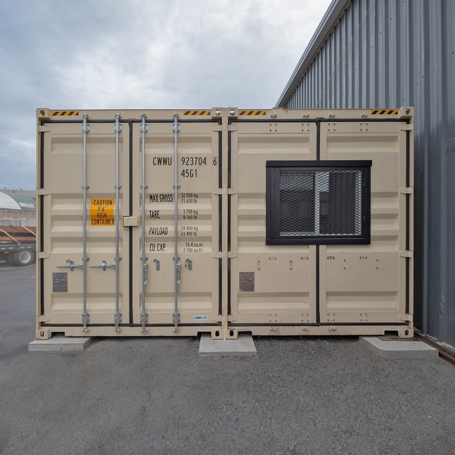 40&rsquo; x 16&rsquo; Extra Wide Site Office - Backstorage Containers LLC
