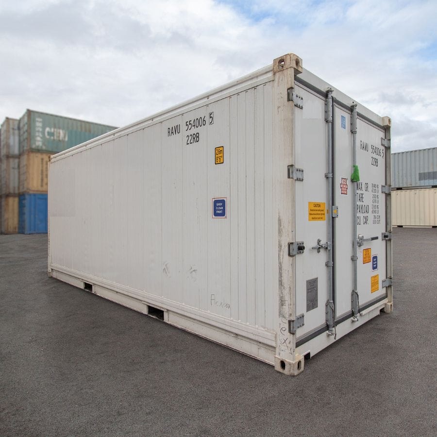 20&rsquo; New (1-trip) Refrigerated Container (Working Reefer) - Backstorage Containers LLC