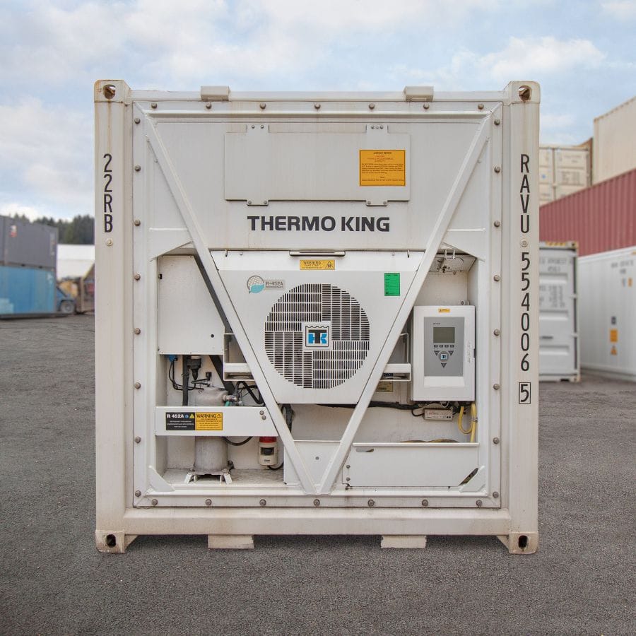 20&rsquo; New (1-trip) Refrigerated Container (Working Reefer) - Backstorage Containers LLC