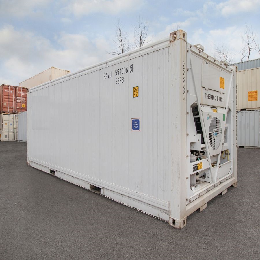 20&rsquo; New (1-trip) Refrigerated Container (Working Reefer) - Backstorage Containers LLC