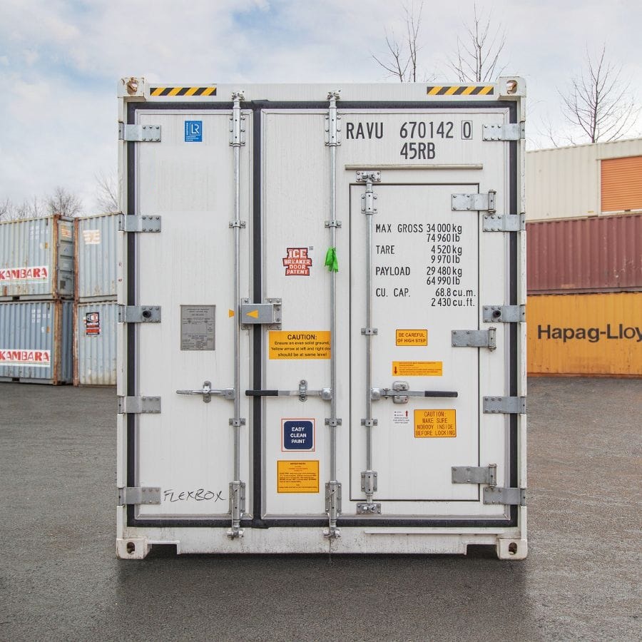 40&rsquo;HC New (1-trip) Refrigerated Container (Working Reefer) - Backstorage Containers LLC