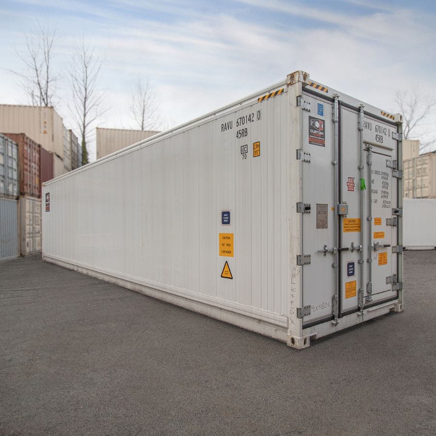 40&rsquo;HC New (1-trip) Refrigerated Container (Working Reefer) - Backstorage Containers LLC