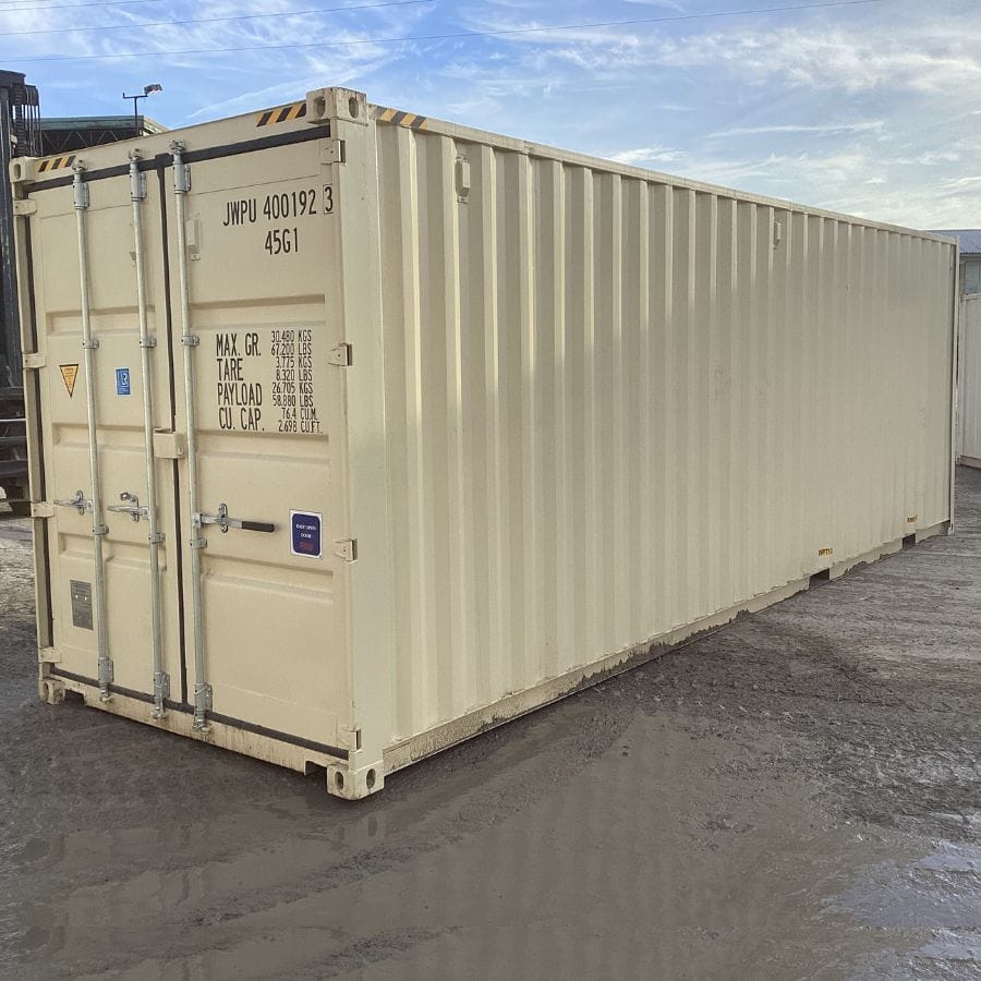 27&rsquo;HC New Cut-Down Shipping Container - Backstorage Containers LLC