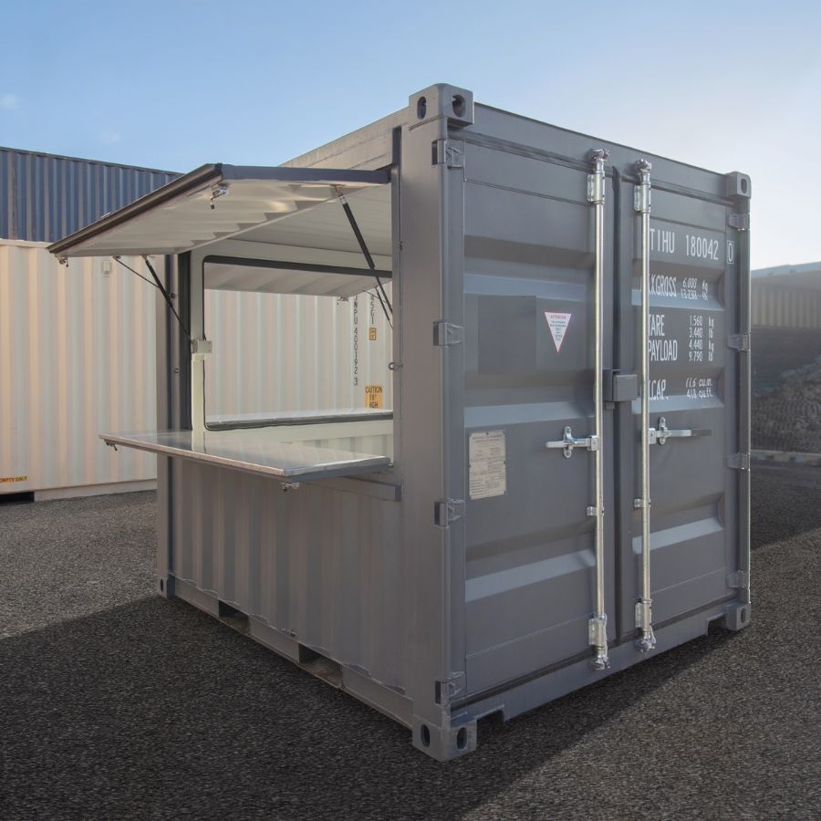 9&prime; &ldquo;CAF&Eacute; CUBE&rdquo; - Backstorage Containers LLC