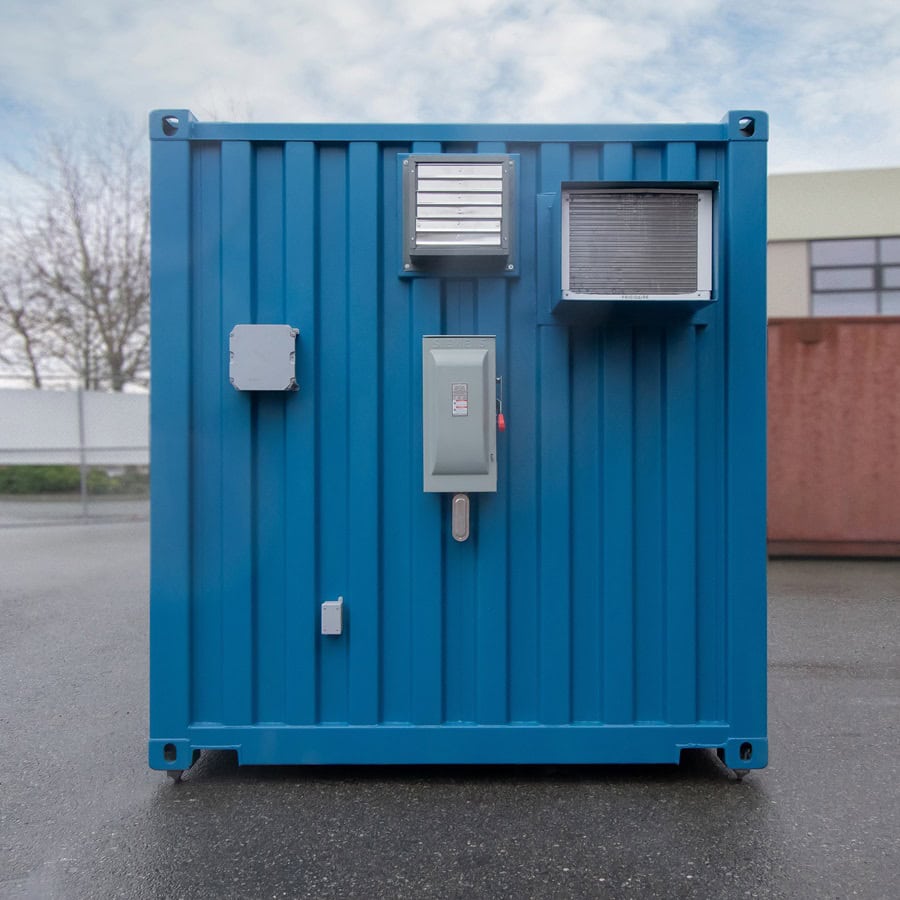 Shipyard Machinery Enclosure - Backstorage Containers LLC