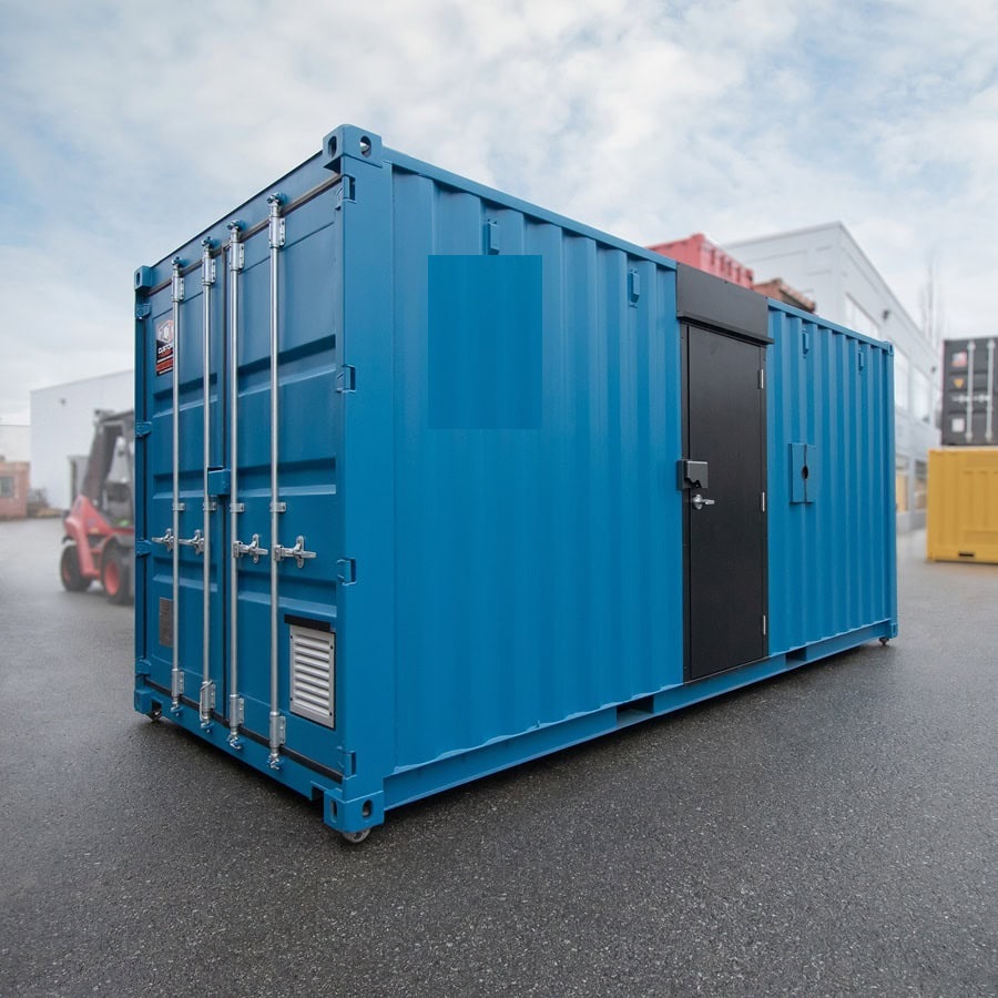 Shipyard Machinery Enclosure - Backstorage Containers LLC