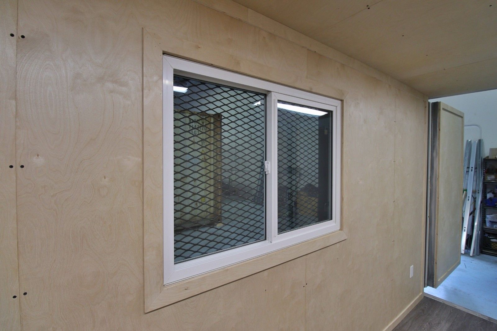 40&rsquo; Office CUBE &ndash; Wood Finished - Backstorage Containers LLC