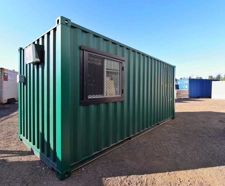 7&prime; Office Container + Storage Locker - Backstorage Containers LLC