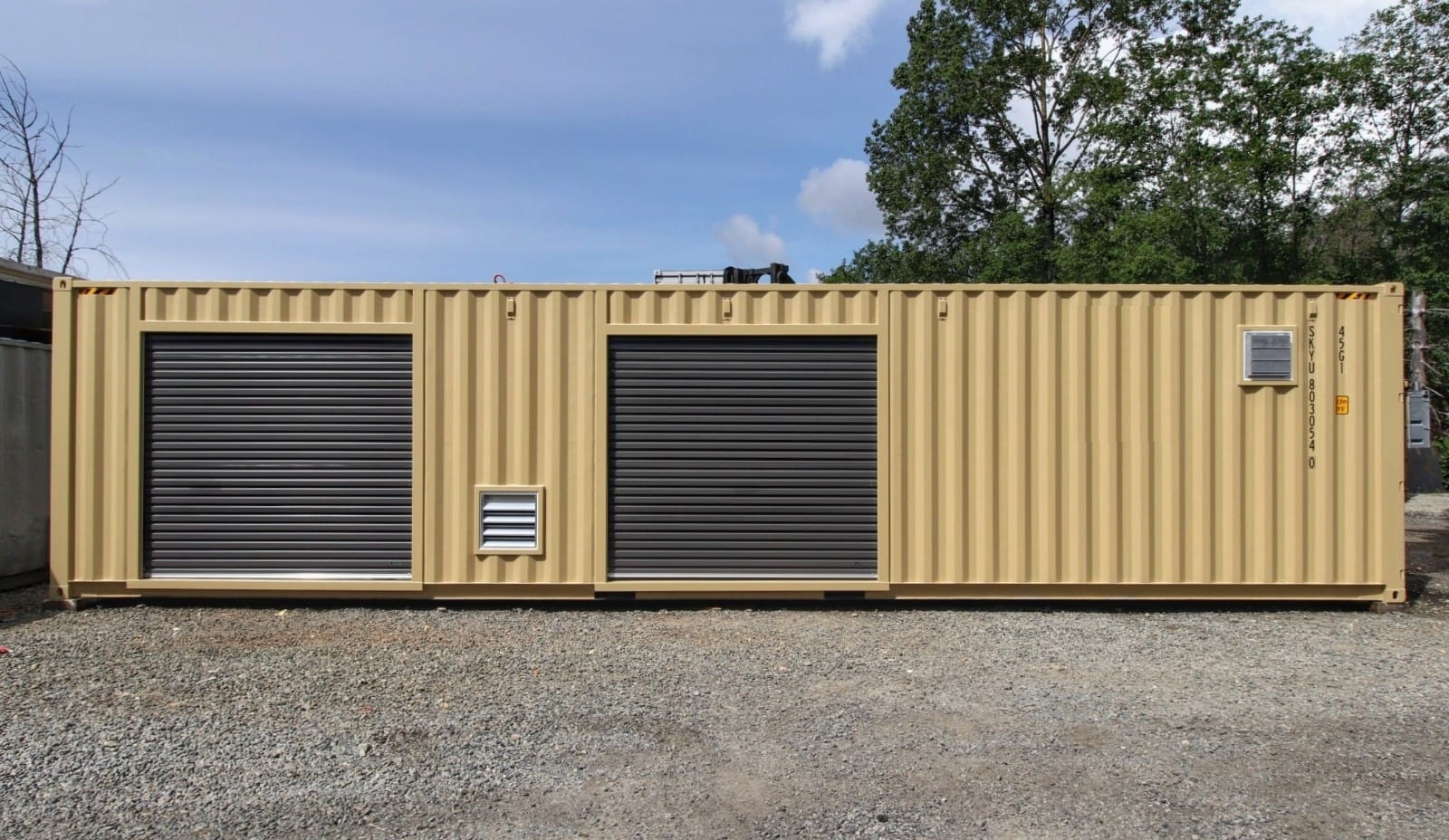 40&prime; Compressor Room - Backstorage Containers LLC