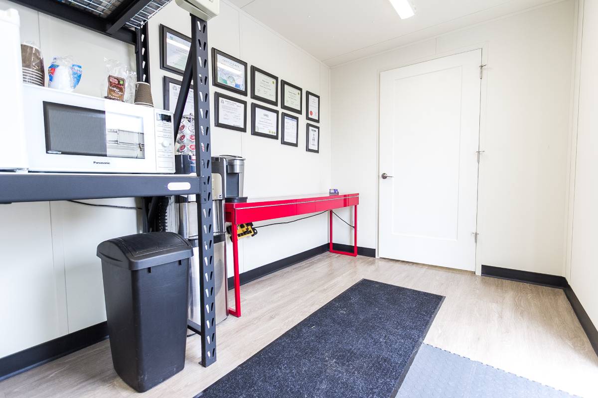 Office & Workshop Space for Progressive Concrete - Backstorage Containers LLC