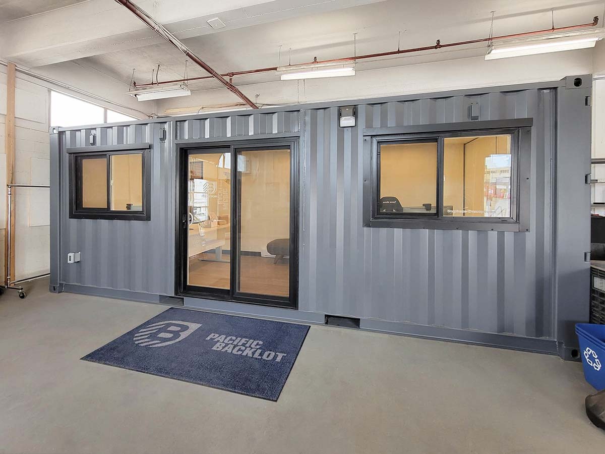 20&rsquo; Sales Office CUBE - Backstorage Containers LLC