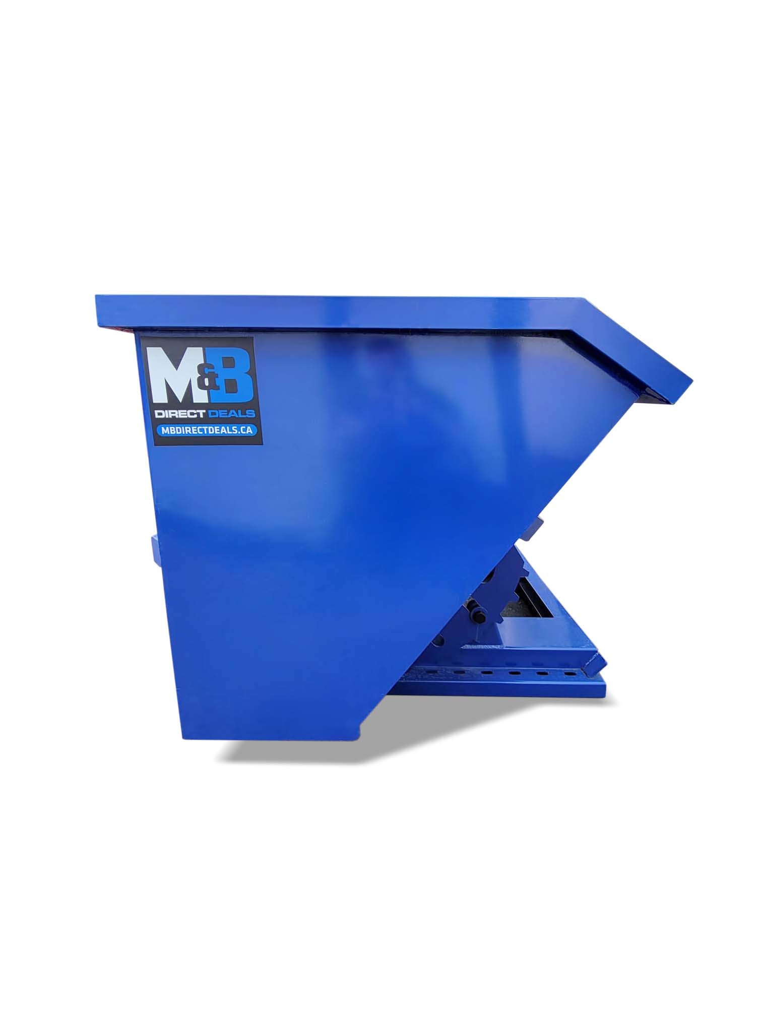 M&B | 1.5CY Forklift Dumping Bin - Backstorage Containers LLC