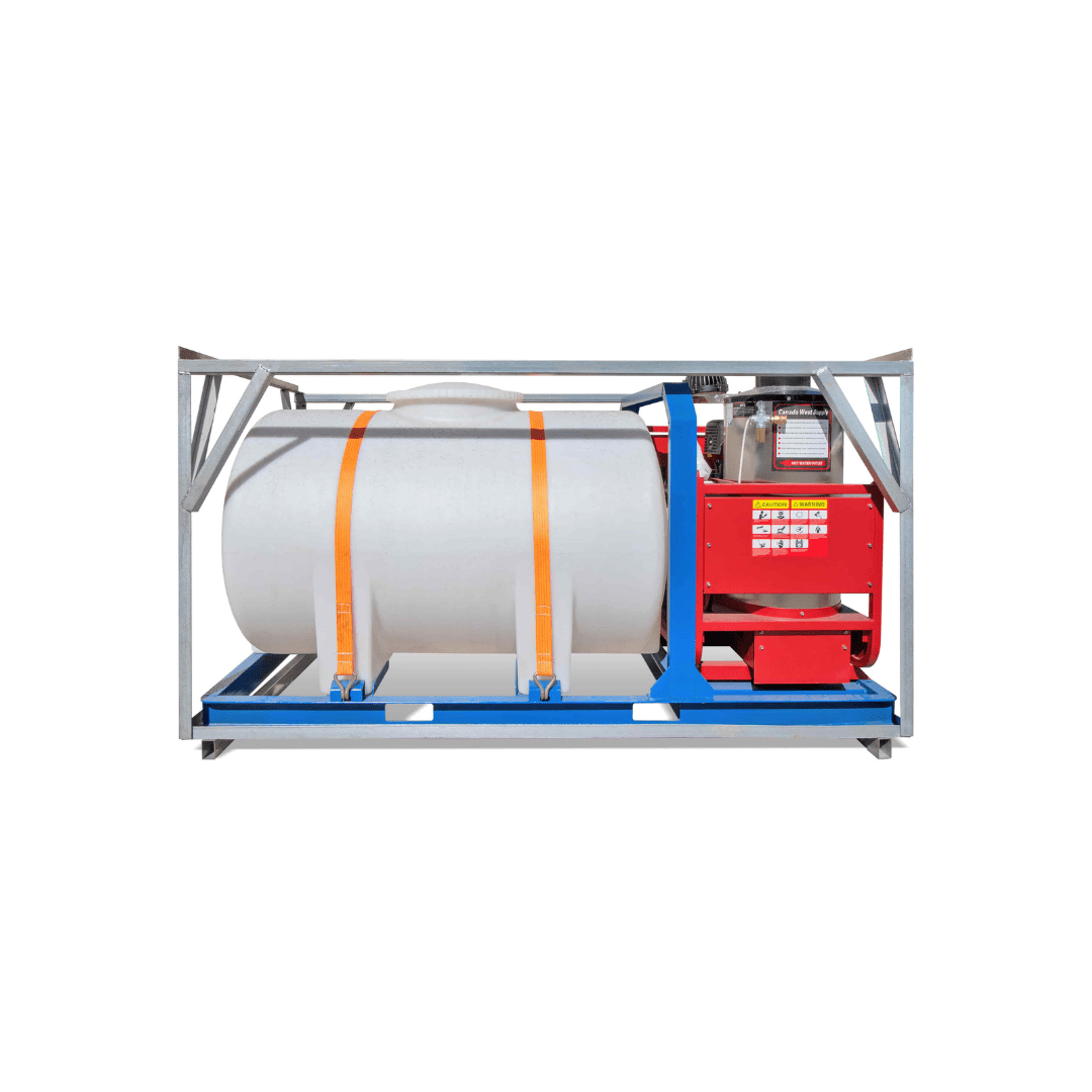 M&B | 4000 PSI Self Contained Hot Water Pressure Washer - Backstorage Containers LLC