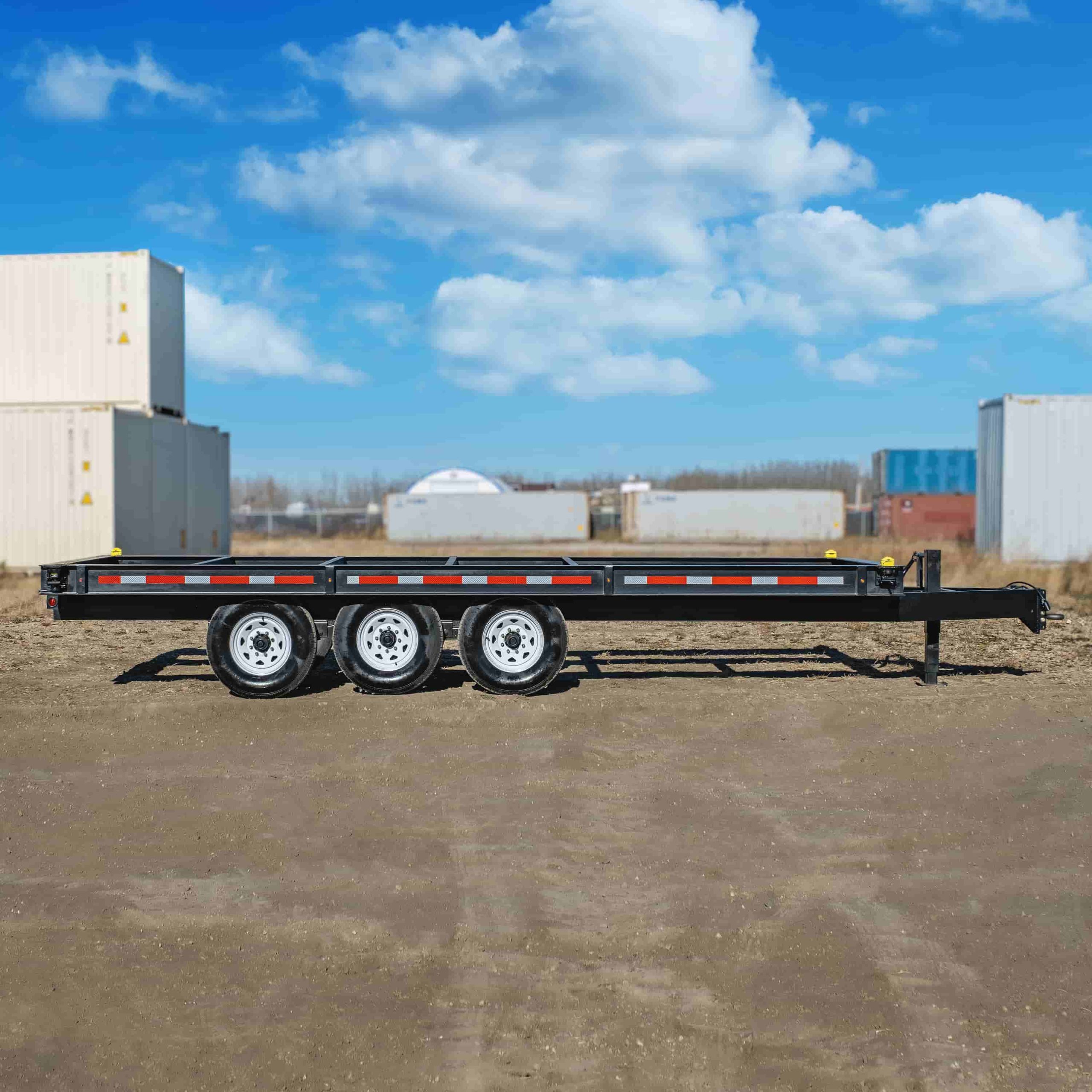 20&rsquo; Bumper Pull Container Chassis - Backstorage Containers LLC