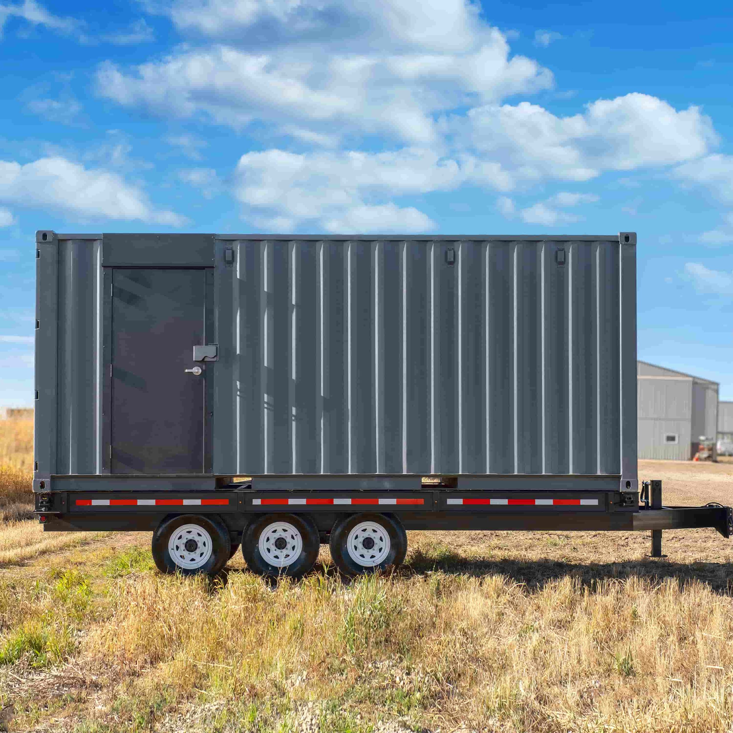20&rsquo; Bumper Pull Container Chassis - Backstorage Containers LLC