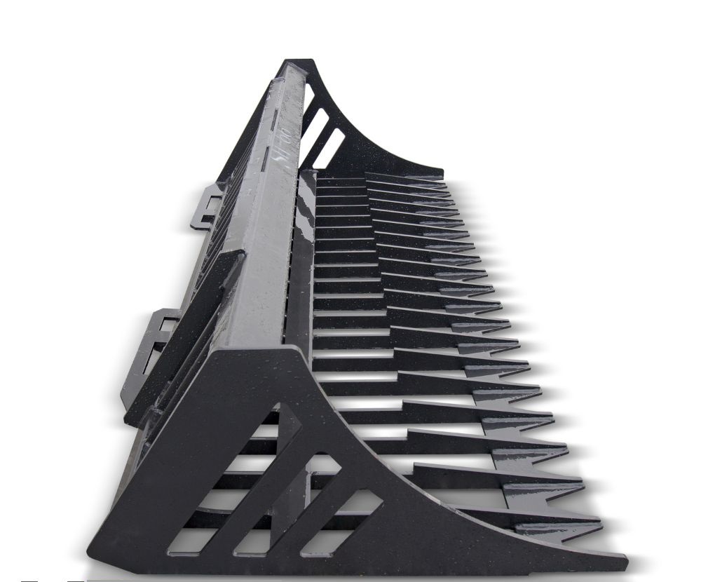 M&B | 66&Prime; Skid Steer Skeleton Bucket - Backstorage Containers LLC