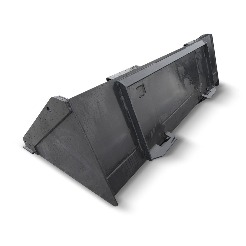 M&B | 66&Prime; Skid Steer Bucket - Backstorage Containers LLC
